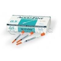 ACCUFINE SIRINGHE PER INSULINA 0,3ML 30G 8MM 30PZ